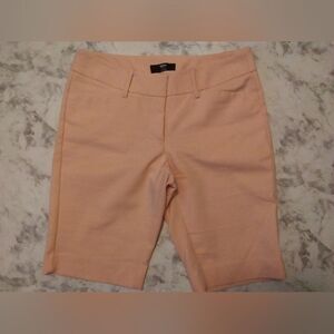 Mossimo Peach Color Bermuda Shorts Size 4